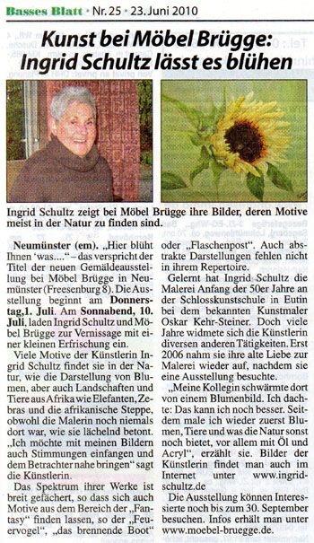 Ingrid Schultz Presse