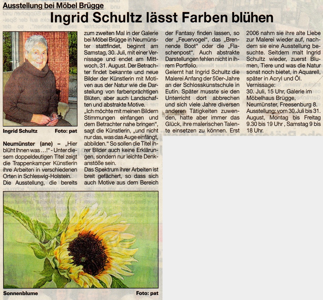 Ingrid Schultz Presse