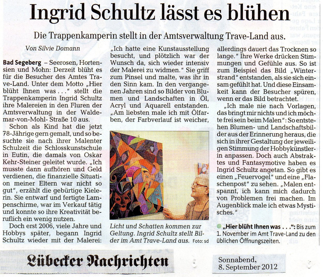 Ingrid Schultz Presse